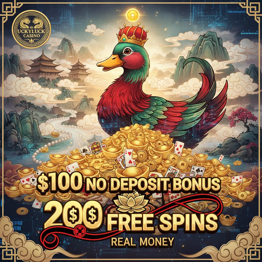 $100 no deposit bonus 200 free spins real money - DuckyLuck