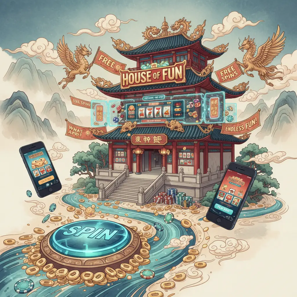 What casino app gives you free spins? - House