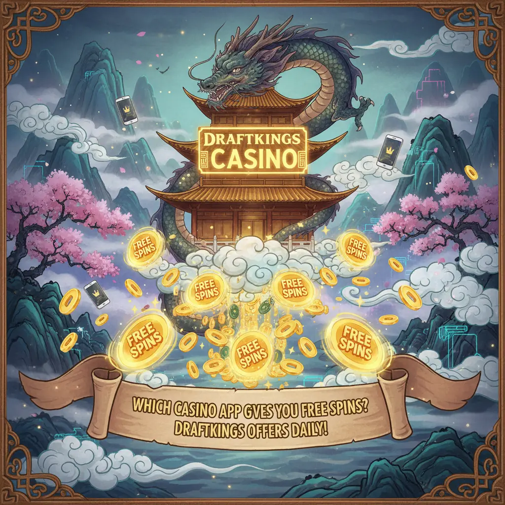 What casino app gives you free spins? - DraftKings